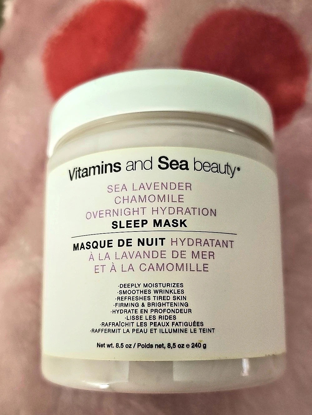 Vitamins and Sea beauty Sea Lavender Chamomile Overnight Hydration Sleep Mask